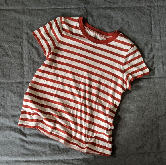 Madewell Northside Vintage Tee in Sid Stripe - Picture 2 of 4
